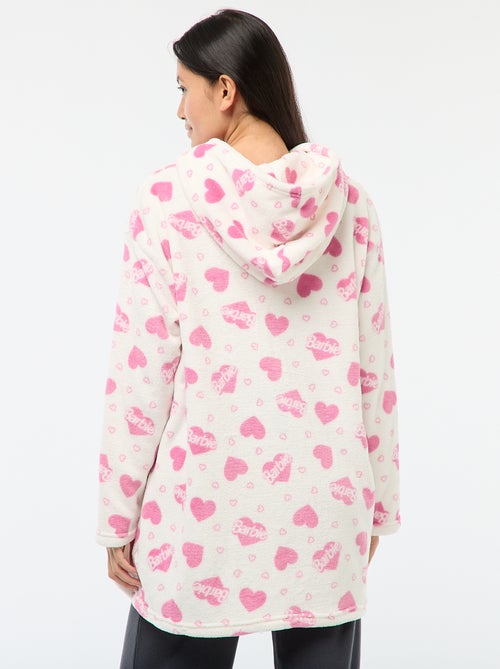 Fleece pyjamatop 'Barbie' - Kiabi