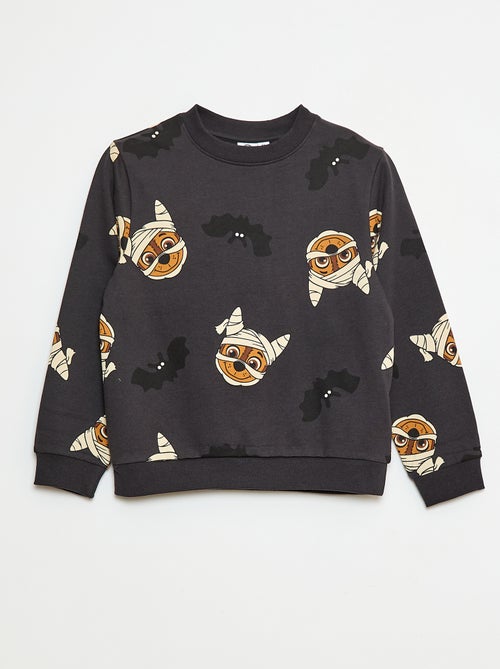 Fleece sweater met motief 'Halloween' 'PAW Patrol' - Kiabi