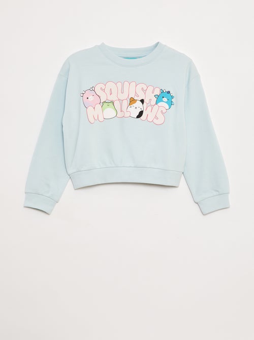 Fleece sweater met 'squishmallows'-print - Kiabi