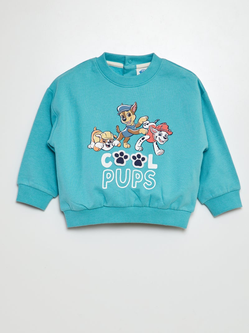 Fleece sweater 'PAW Patrol' BLAUW - Kiabi