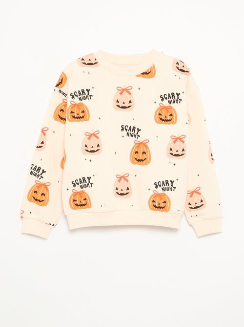 Fleece sweatshirt 'Halloween' - Kiabi Fleece sweatshirt 'Halloween' - Kiabi