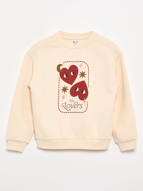 Fleece sweatshirt - Kiabi