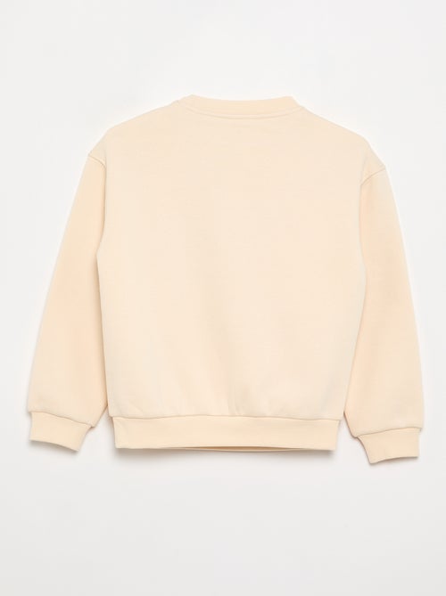 Fleece sweatshirt - Kiabi