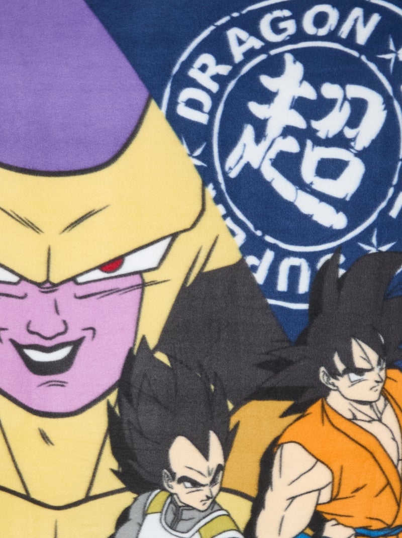 Fleecedekentje met Dragon Ball Z-print zwart - Kiabi