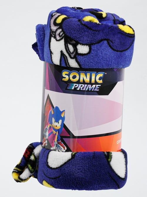 Fleecedekentje met Sonic-print - Kiabi