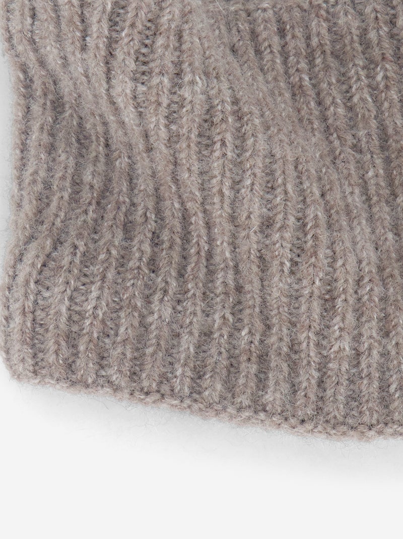 Fleecegevoerde nekwarmer Bruin - Kiabi
