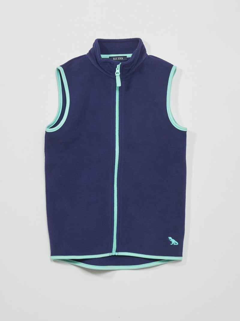 Fleecejasje BLAUW - Kiabi