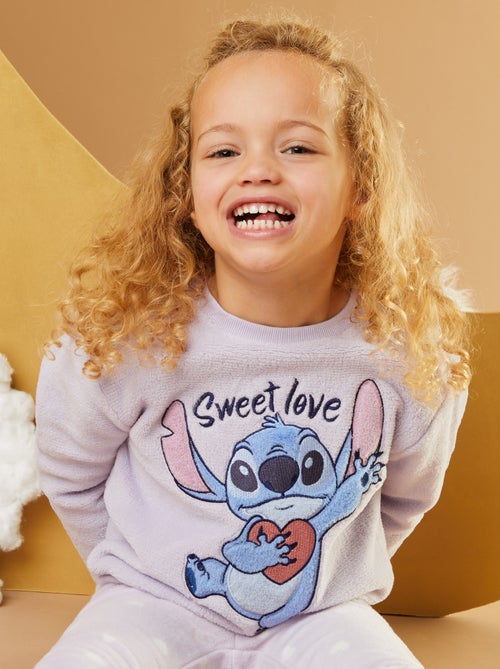 Fleecepyjama 'Stitch' 'Disney' - 2-delig - Kiabi
