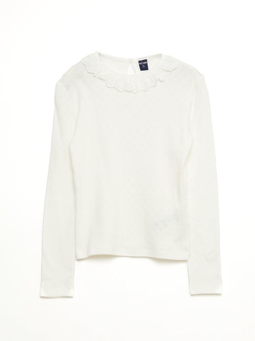 Fluwelen 2-in-1-jurk met stras - Kiabi