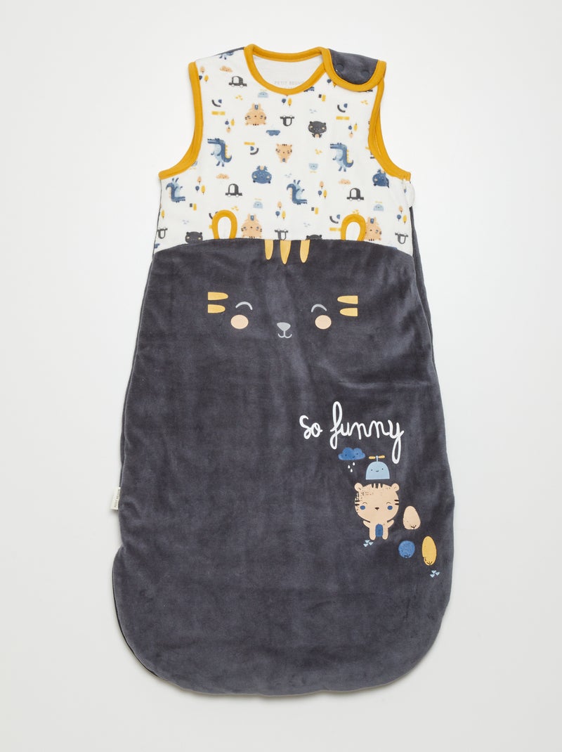 Fluwelen babyslaapzak 'Petit Beguin' - TOG 3 BIEGE - Kiabi