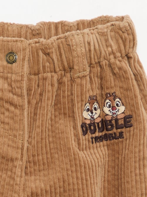 Fluwelen broek 'Disney' - Kiabi