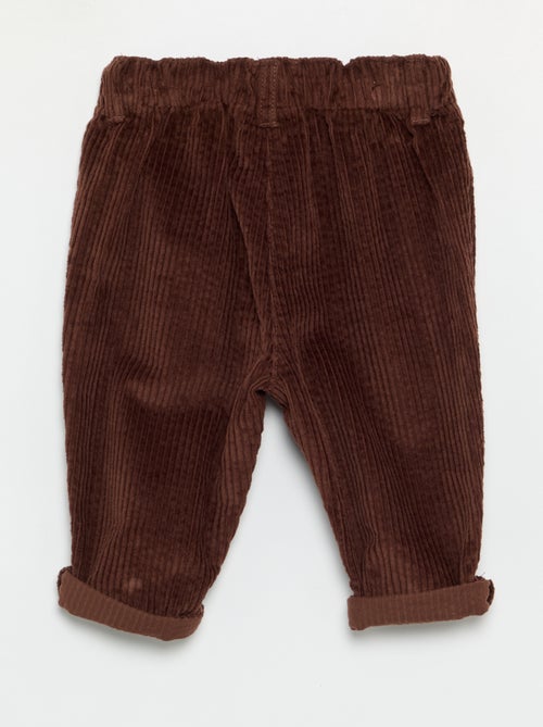 Fluwelen broek 'Disney' - Kiabi