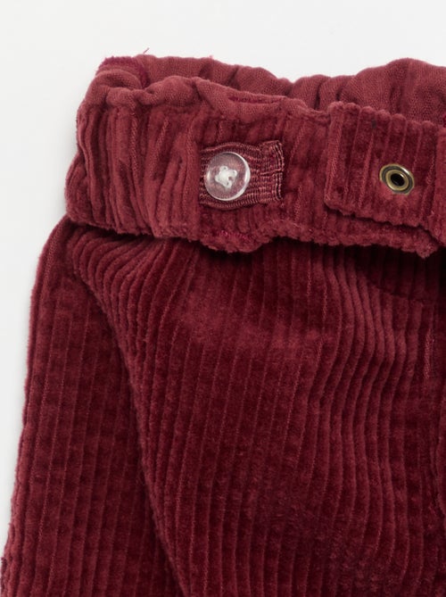 Fluwelen broek 'Disney' - Kiabi