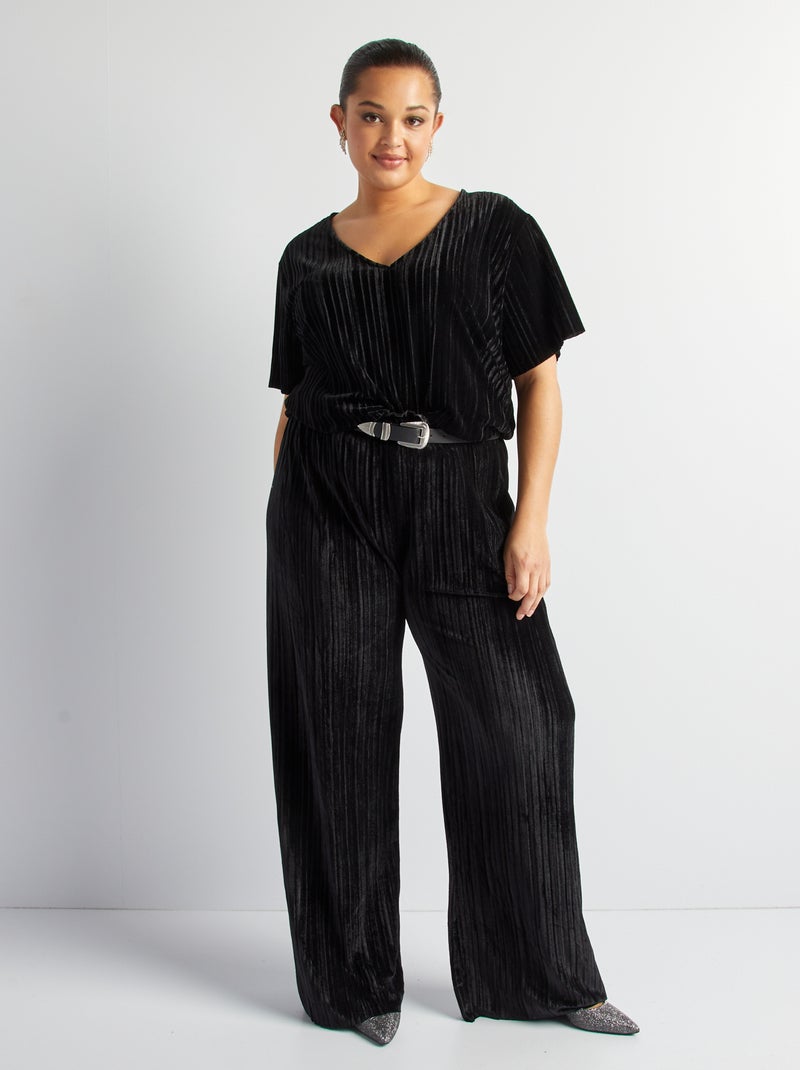 Jake*s Casual Stoffen broek met platte plooien in offwhite online kopen