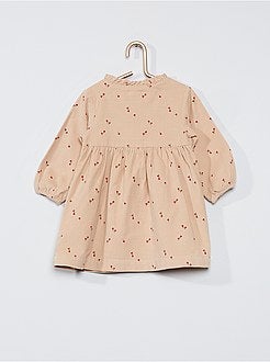 Fluwelen jurkje 'Ecodesign' - Kiabi