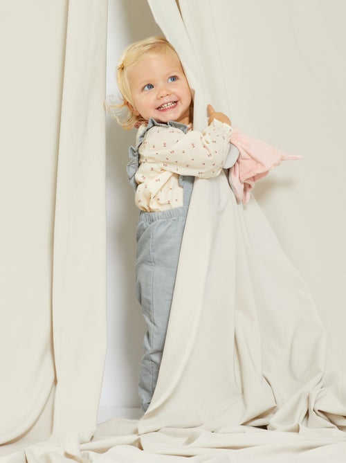 Fluwelen knuffeldoekje - Kiabi