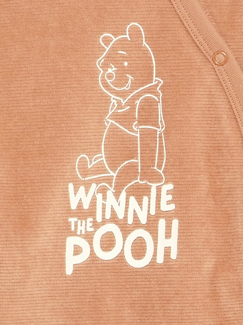 Fluwelen pyjamaset 'Mickey Mouse' - 2-delig - Kiabi