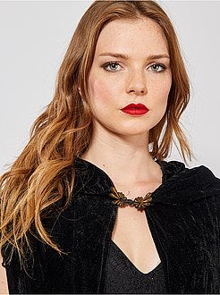 Fluwelen vampiercape - Kiabi