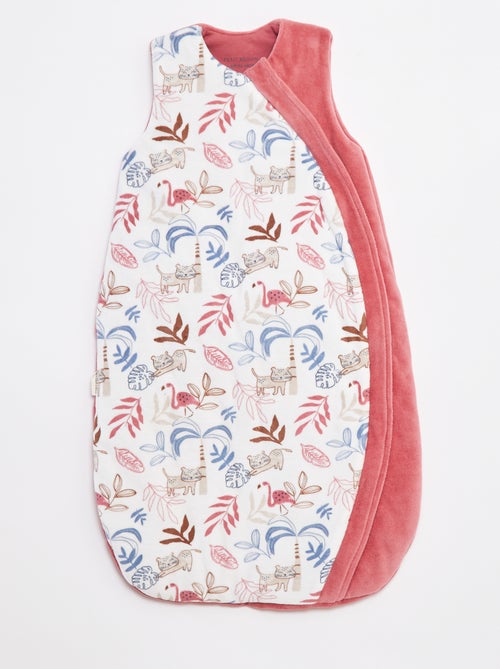 Fluwelen wikkeldekentje zonder mouwen - TOG 3 - Kiabi