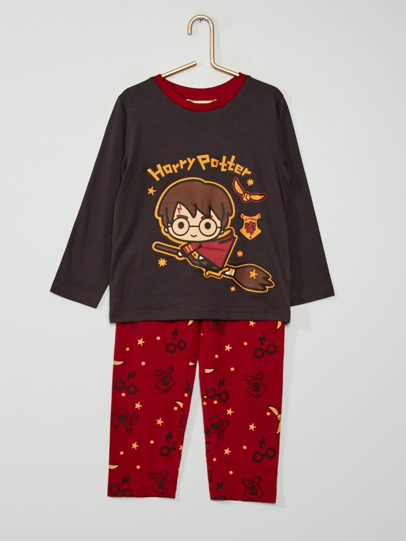 Fosforescerende pyjama 'Harry Potter' GRIJS - Kiabi