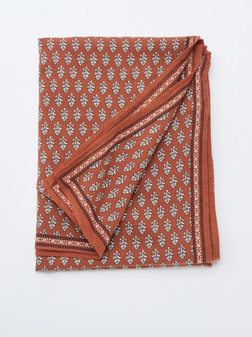 Foulard met Indische motieven - Kiabi