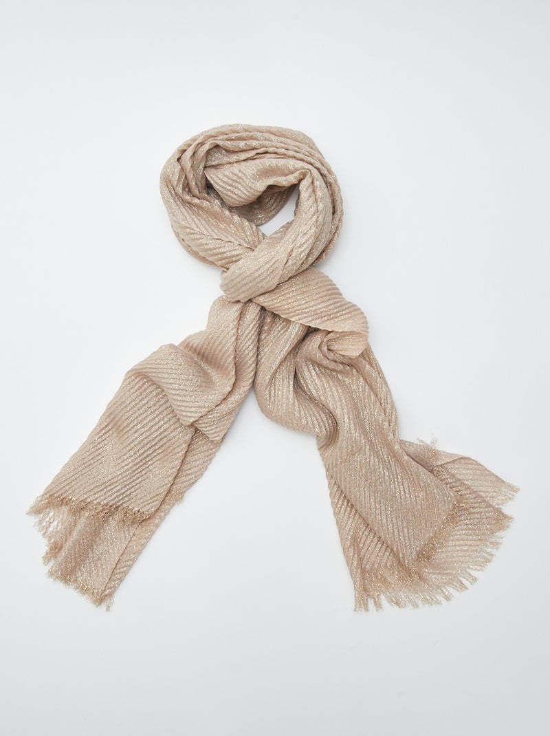 Foulard met plooien BIEGE - Kiabi