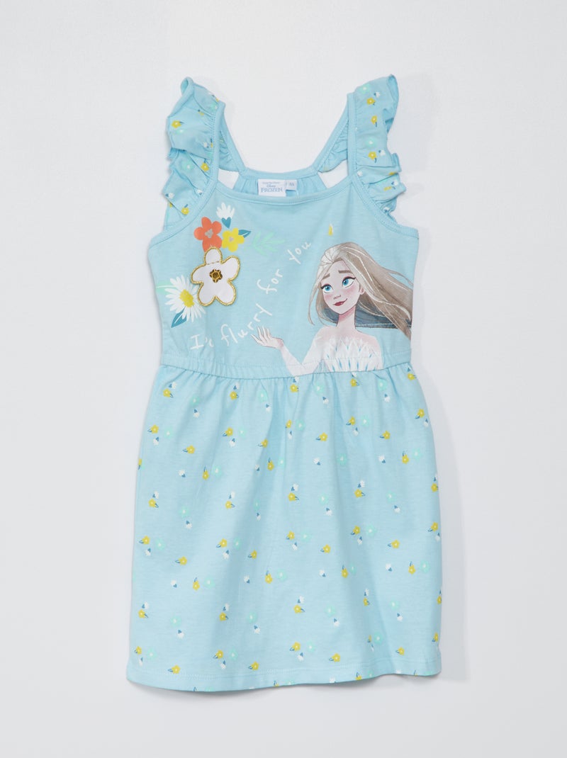 Frozen-jurk blauw - Kiabi
