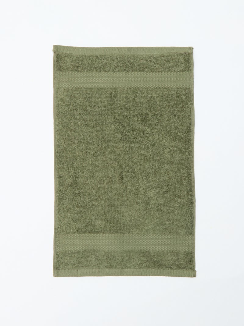 Gastendoekjes 30 x 50 cm - Kiabi Home groen - Kiabi