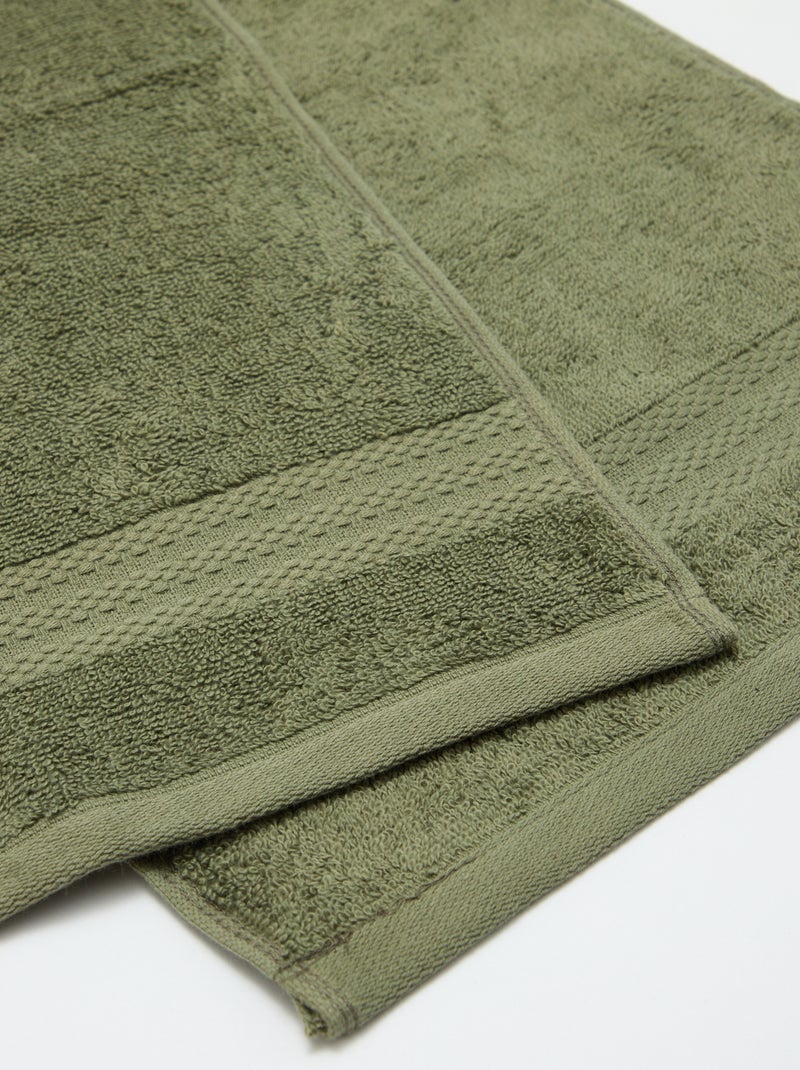 Gastendoekjes 30 x 50 cm - Kiabi Home groen - Kiabi