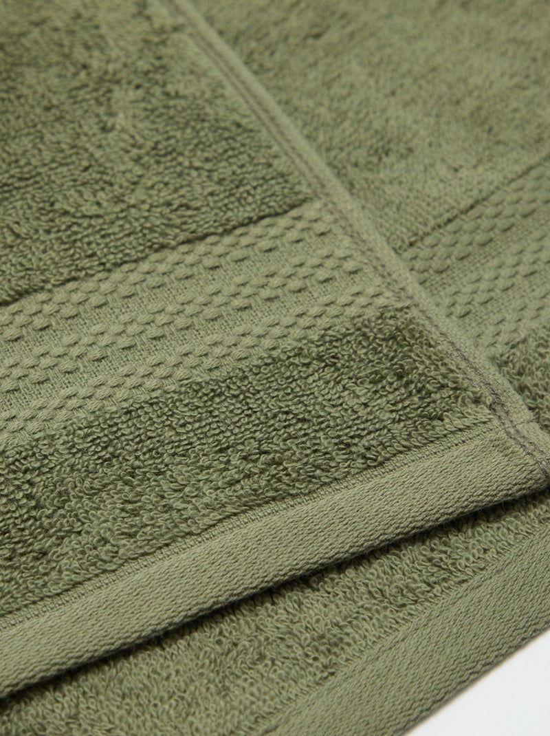 Gastendoekjes (30x50 cm) - Kiabi Home groen - Kiabi