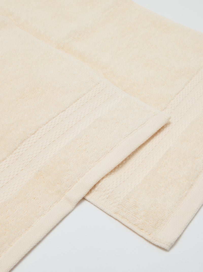 Gastenhanddoeken (30x50 cm) - Kiabi Home Wit - Kiabi