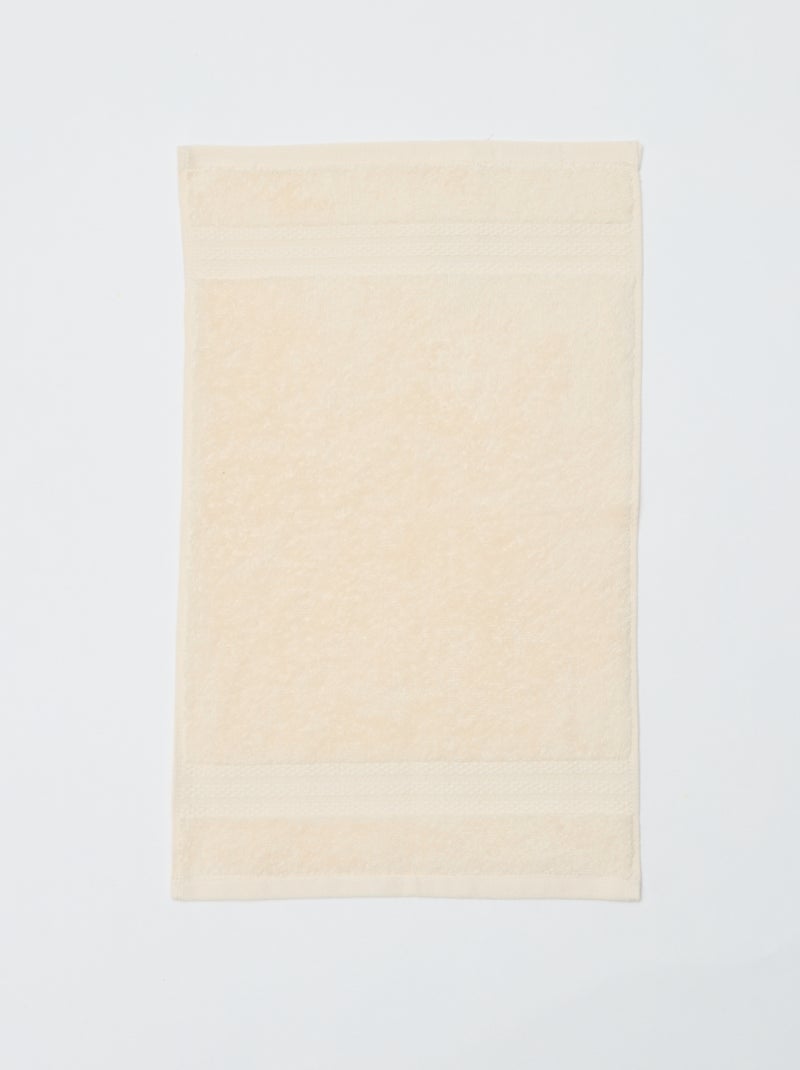 Gastenhanddoeken (30x50 cm) - Kiabi Home Wit - Kiabi