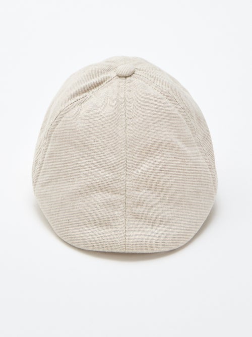 Gavrochepet van effen katoen en linnen - Kiabi