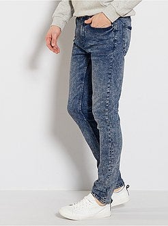 Gebleekte slimfit jeans - Kiabi