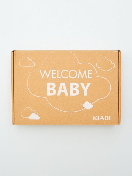 Geboorteset 'Welcome Baby' - 5 stuks - Kiabi
