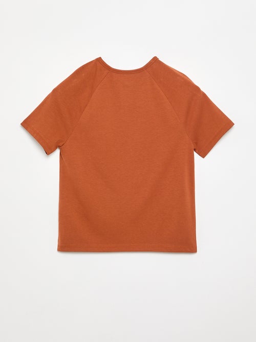 Geborduurd T-shirt met korte mouwen - Kiabi