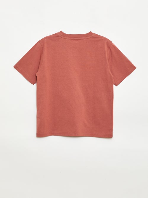Geborduurd T-shirt met korte mouwen - Kiabi