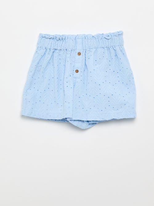 Geborduurde 2-delige set - short en blouse - Kiabi