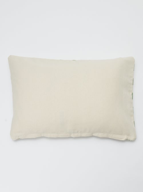 Geborduurde kussenhoes - Kiabi Home - Kiabi