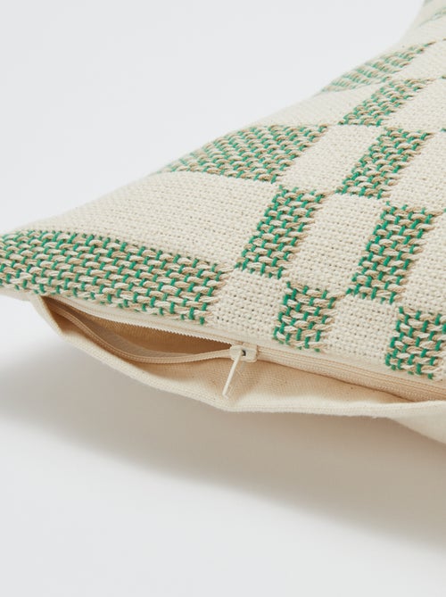 Geborduurde kussenhoes - Kiabi Home - Kiabi
