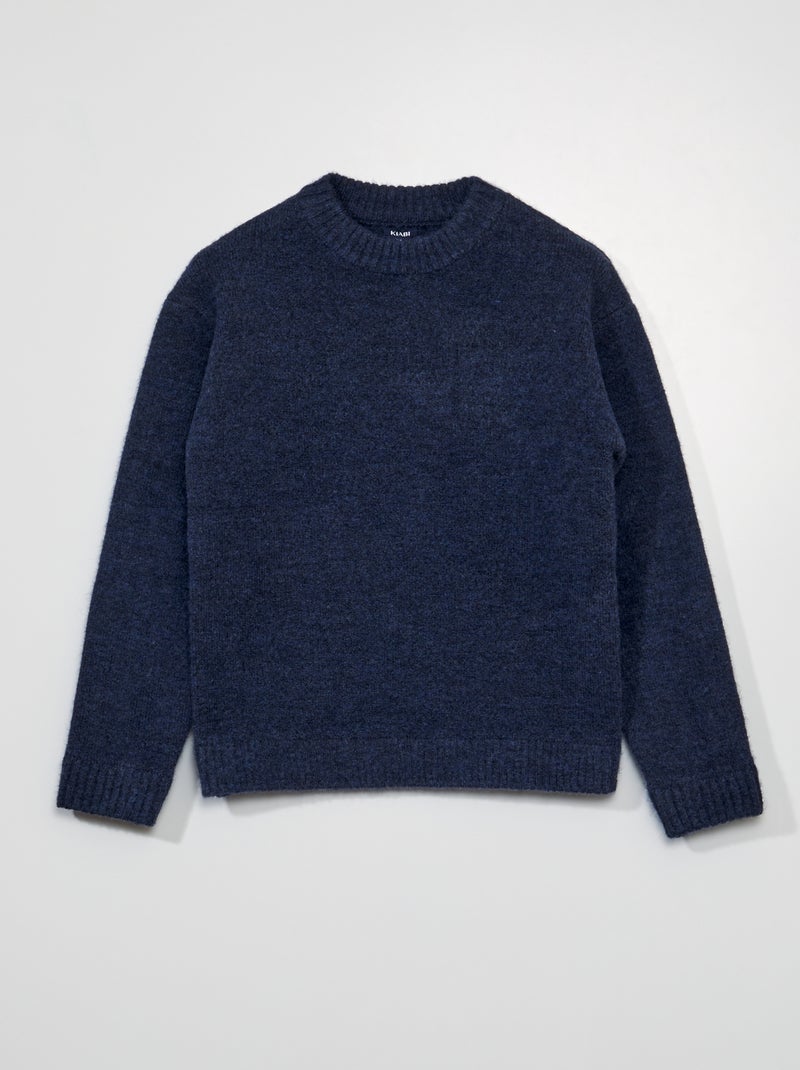 Gebreid truitje BLAUW - Kiabi