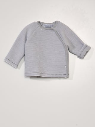 Gebreid vest - La Manufacture de Layette - Made in France