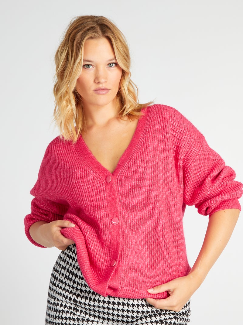 Gebreid vest ROSE - Kiabi