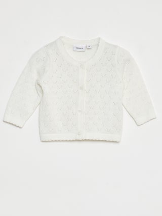 Gebreid vestje 'Name it'