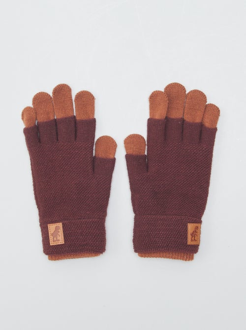 Gebreide handschoenen en vingerloze handschoenen - Kiabi