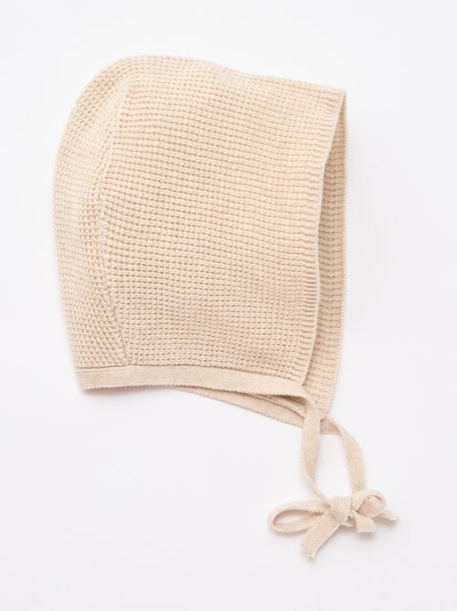 Gebreide muts om te knopen - Kiabi