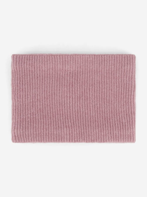 Gebreide nekwarmer met fleecevoering - Kiabi