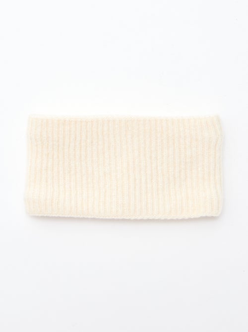 Gebreide sjaal met luipaardpatroon - Kiabi