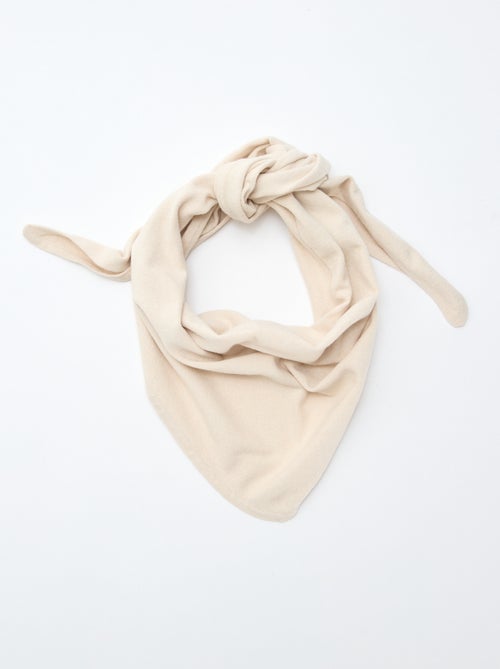 Gebreide triangelsjaal - Kiabi