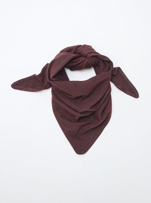 Gebreide triangelsjaal - Kiabi